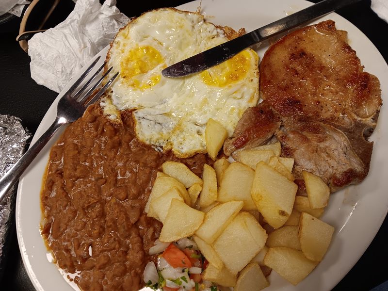 Rancho Restaurant food